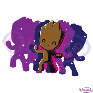 Baby Groot Guardians of the Galaxy SVG Digital File Disney Svg