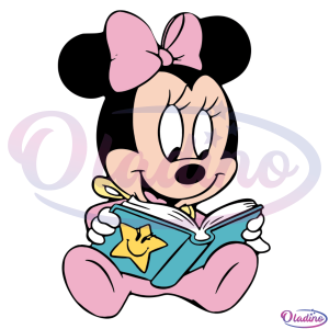 Baby Minnie SVG Digital File Disney Svg, Minnie Svg