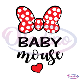 Baby mouse animals Svg