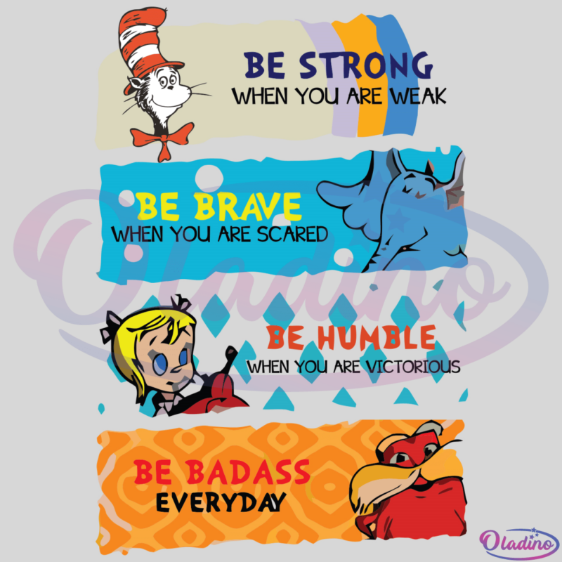 Be Strong When You Are Weak Be Brave When You Scared SVG