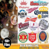 Beer Brand Logo Bundle SVG Digital File, Beer Svg, Drinking Svg