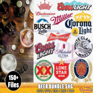 Beer Brand Logo Bundle SVG Digital File