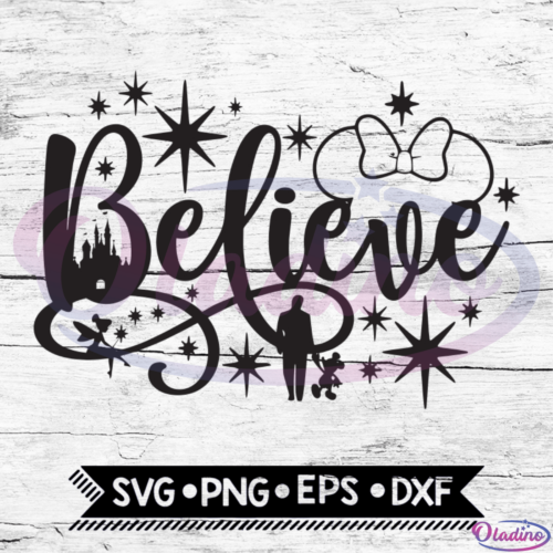 Believe In Magic SVG Digital File