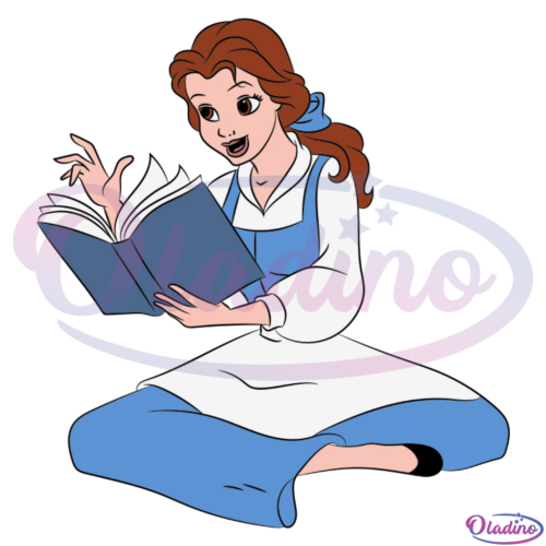 Belle Princess SVG Digital File Disney Svg