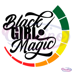 Black Girl Magic SVG File, Palette Svg, Black Girl Svg, Black Woman