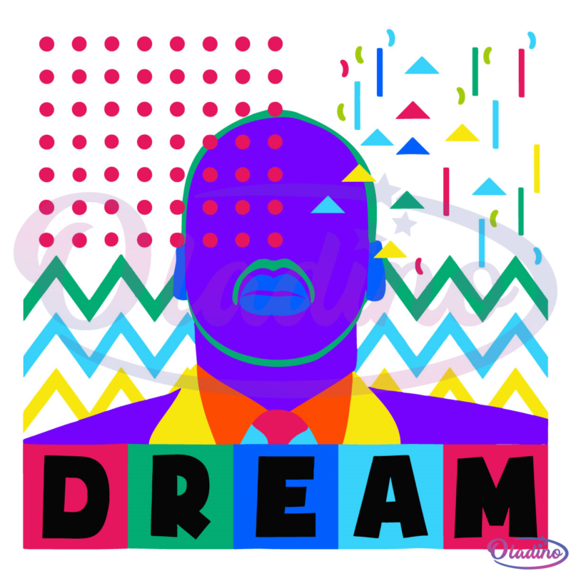 Black History Month Dream African SVG Digital File