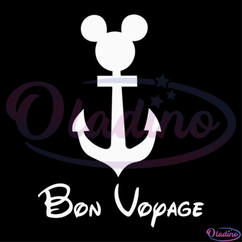 Bon Voyage SVG Digital File Disney Svg