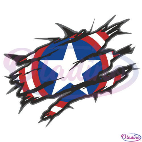 Captain America Shield SVG Digital File