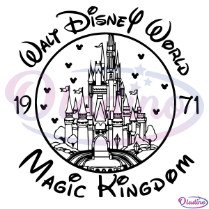 Castle Wait Disney World Magic Kingdom SVG Digital File Disney Svg