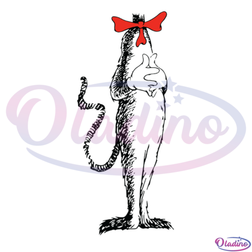 Cat Body SVG Digital File Dr Seuss Svg