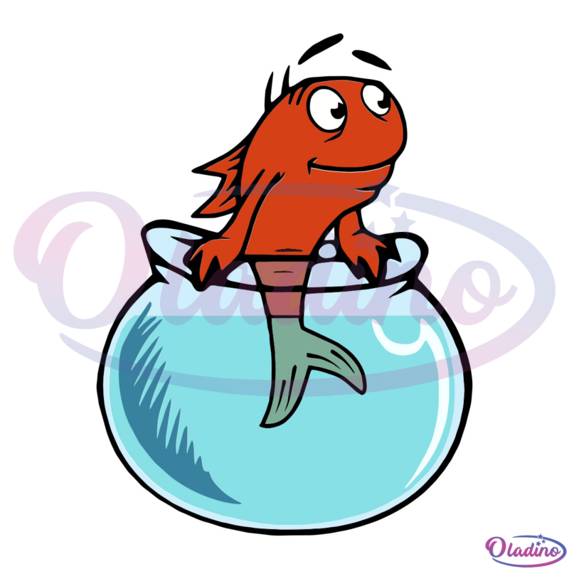 The Red Fish Dr Seuss SVG Digital File