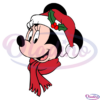 Christmas Mickey Head SVG Digital File Disney Svg, Mickey Svg