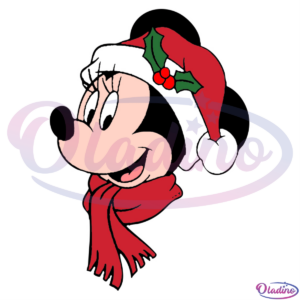 Christmas Mickey Head SVG Digital File Disney Svg