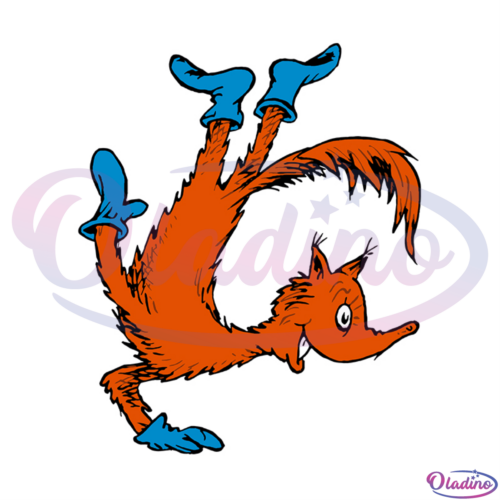 Dancing Fox SVG Digital File