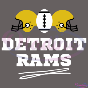 Detroit Rams Champion 2022 SVG Digital File