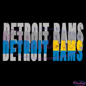 Detroit Rams SVG Digital File