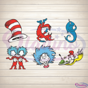 Funny Dr Seuss Bundle SVG Digital File