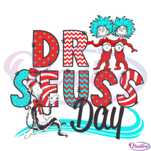 Dr Seuss Day SVG Digital File