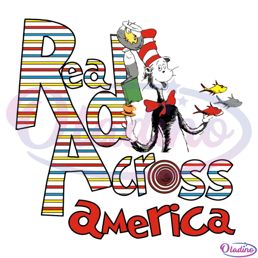 Dr Seuss For Teachers Read Across American SVG Digital File