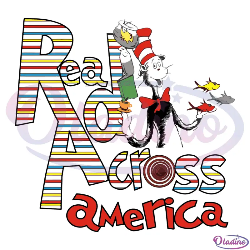 Dr Seuss For Teachers Read Across American SVG Digital File