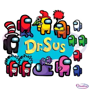 Dr Sus Among Us SVG Digital File