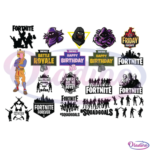 Fornite Game Mega SVG Digital File