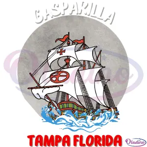 Gasparilla Tampa Florida SVG Digital File