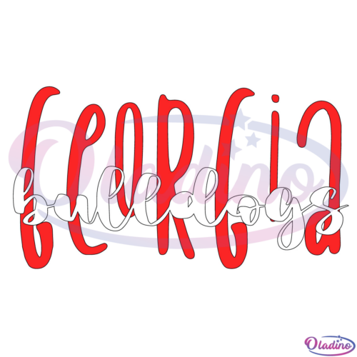 Georgia Bulldogs SVG Digital File