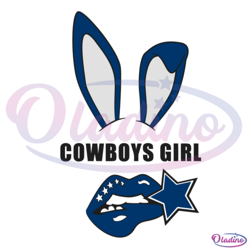 Girly Dallas Cowboys SVG Digital File