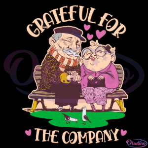 Grateful for the Company SVG Digital File