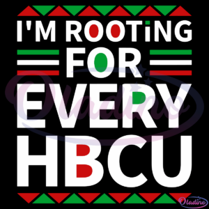 HBCU Black History Pride SVG Digital File