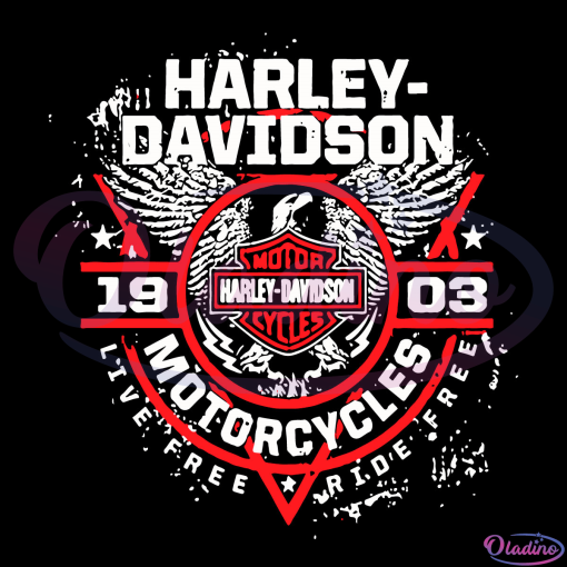 Harley Davidson Motorcycle SVG Digital File, Harley Davidson Svg - Oladino