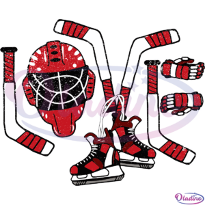 Ice Hockey Sport SVG Digital File