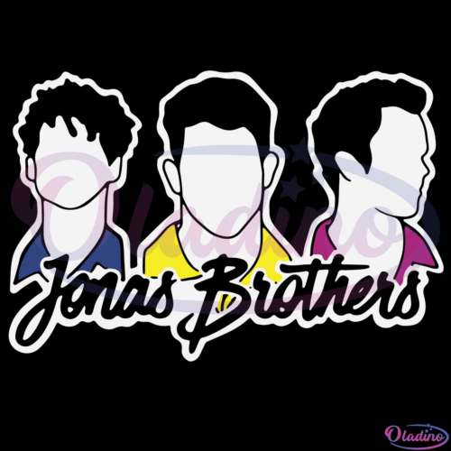 Jonas Brothers SVG Digital File