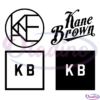 Kane Brown Logo Bundle SVG Digital File, Kane Brown Svg, KB Svg