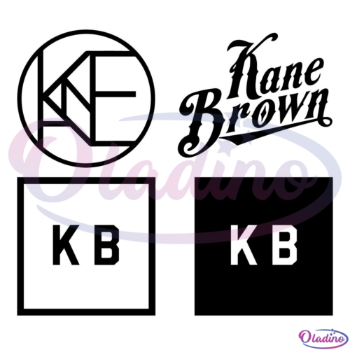 Kane Brown Logo Bundle SVG Digital File