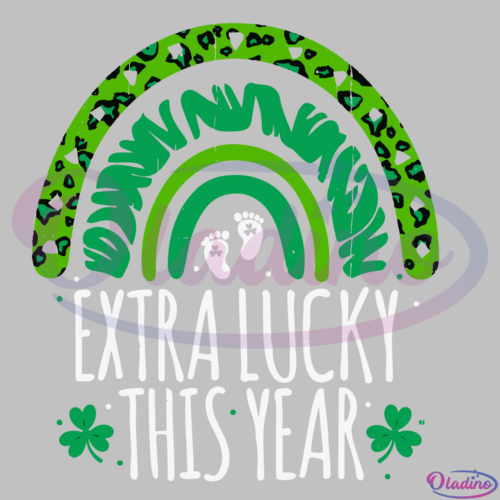 Leopard Rainbow St Patricks Day File