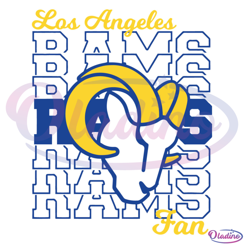 Los Angeles Rams SVG Digital File