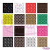 Louis Vuitton Pattern 16 Bundle Digtal File SVG