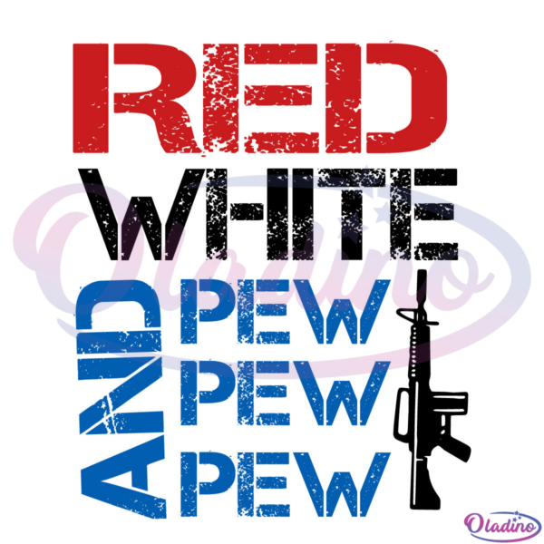 Love Guns And Fishing Rods American Flag SVG Digital File