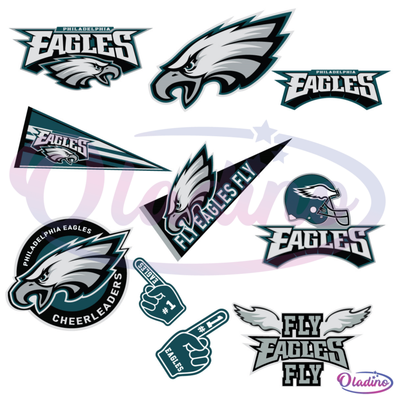 Philadelphia Eagles Bundle SVG Digital File