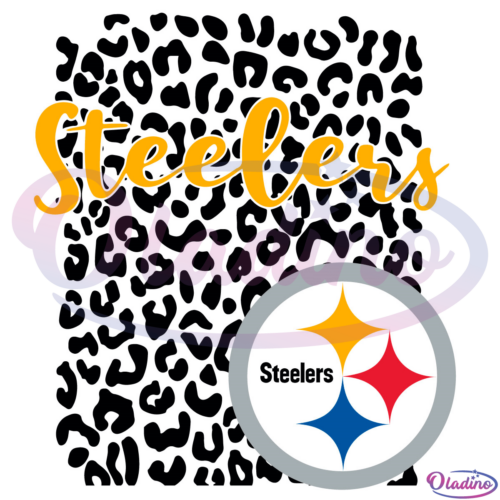 Pittsburgh Steelers Leopard Spirit SVG Digital File