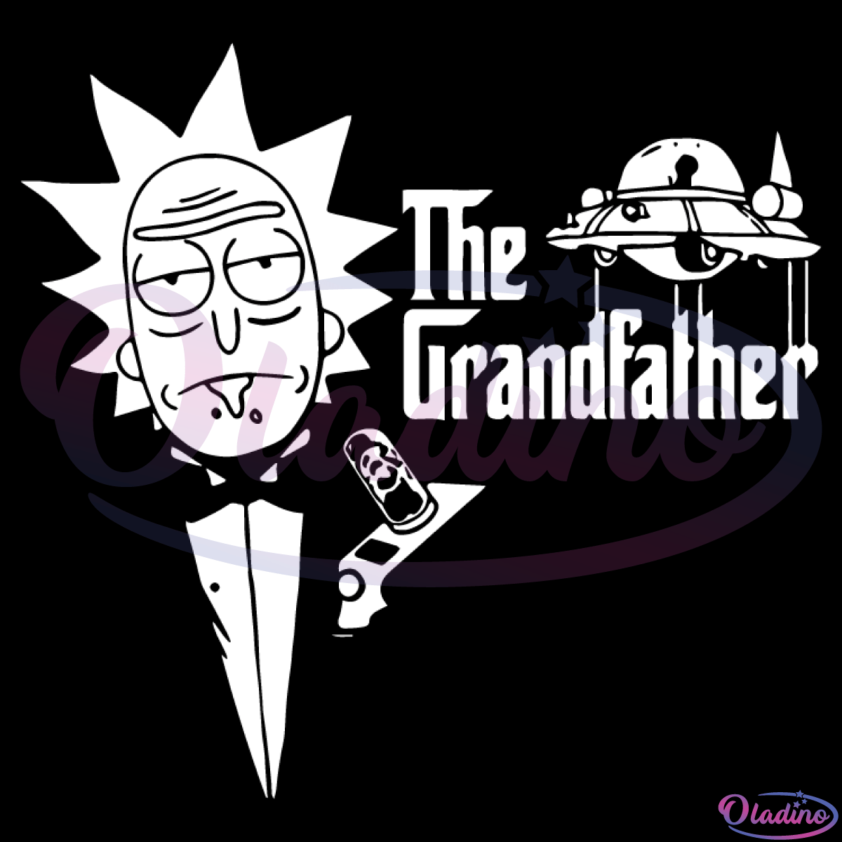 Rick and Morty The Grandfather SVG Digital File, The Grandpa Svg