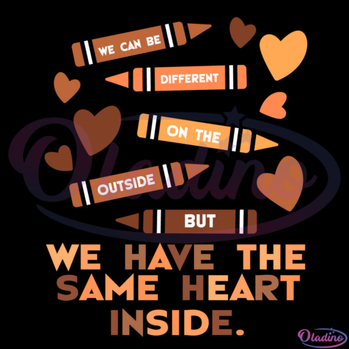 Same Heart Black History Month SVG Digital File