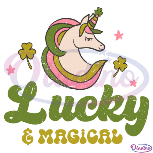 St Patricks Lucky And Magical SVG Digital File