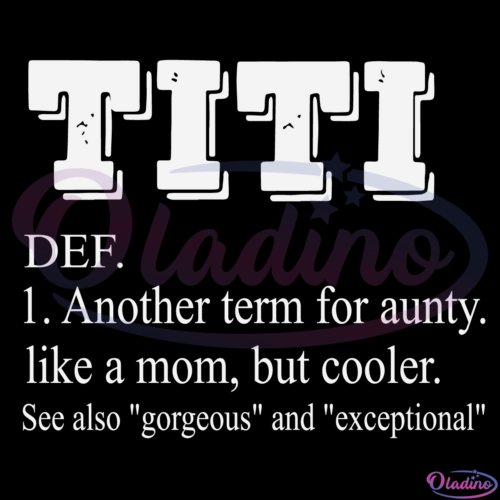 Titi Definition SVG Digital File