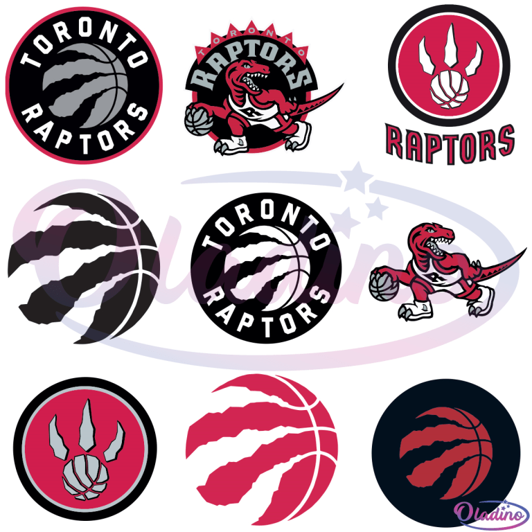 Toronto Raptors Bundle SVG Digital File, Toronto Raptors Logo NBA Svg