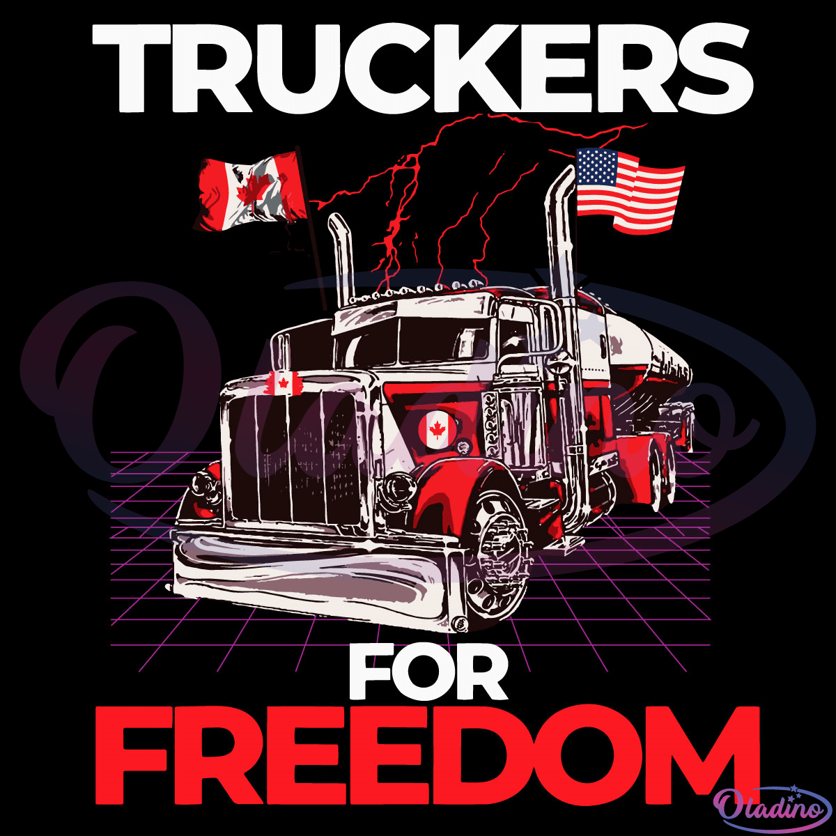 Truckers for Freedom SVG Digital File, Freedom Convoy 2022 SVG