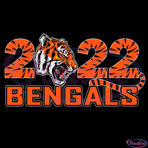 Year Of The Bengal Tiger 2022 SVG Digital File