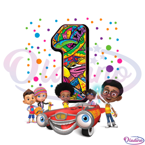 1St Birthday Motown Magic Png